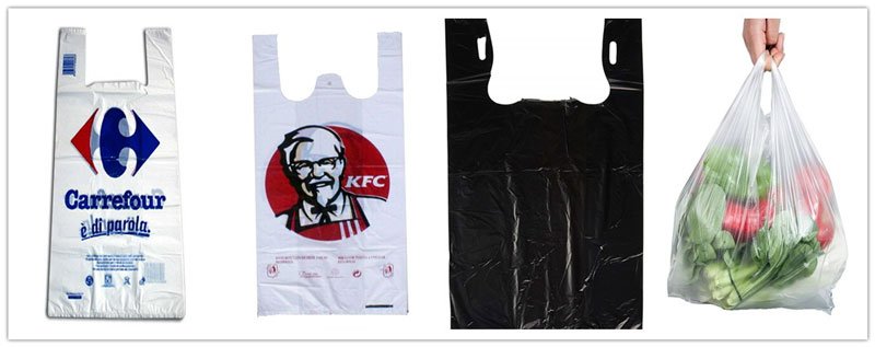 Machine automatique à haute vitesse pour sacs pour t-shirts