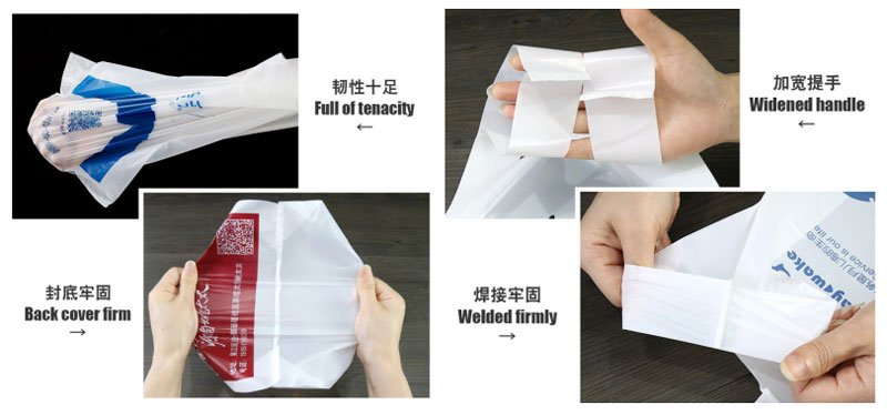 Machine automatique à haute vitesse pour sacs pour t-shirts