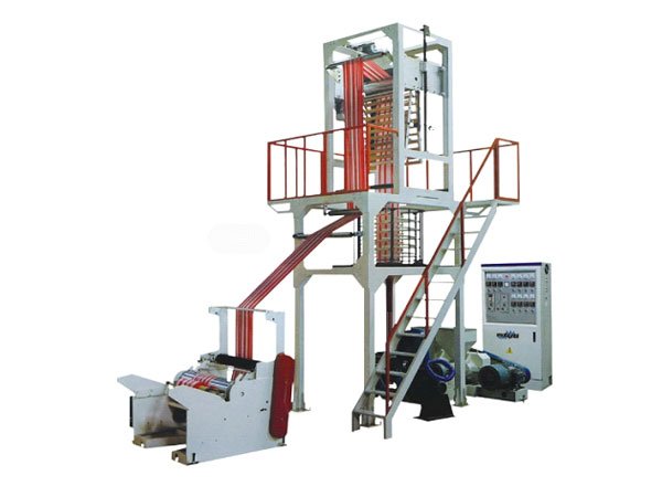 Machine de soufflage de film double couleurs
