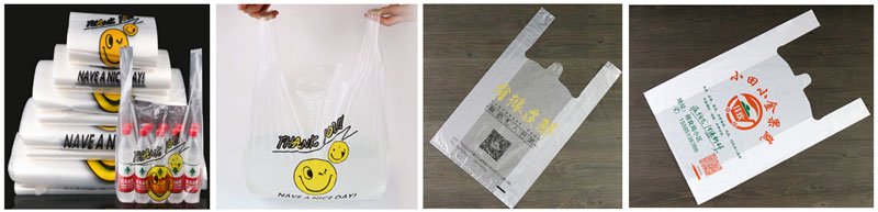 Machine automatique à haute vitesse pour sacs pour t-shirts
