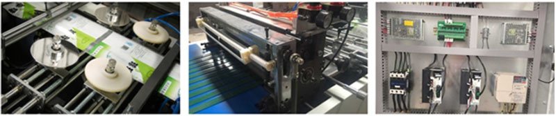 Machine de fabrication de sacs à scellage moyen/à quatre côtés/à bord