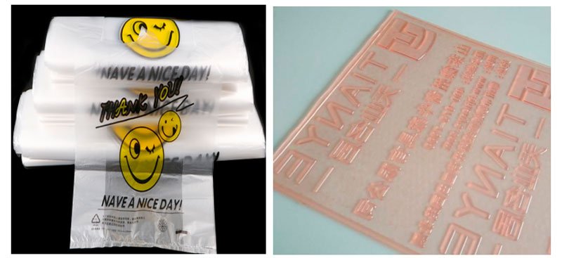 Machine d'impression flexographique à vitesse moyenne à deux couleurs